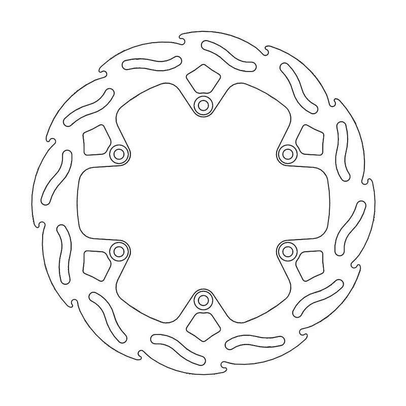 BRAKE ROTOR FIXED FLAME
