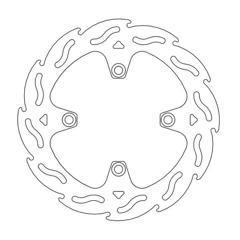 BRAKE ROTOR FIXED FLAME