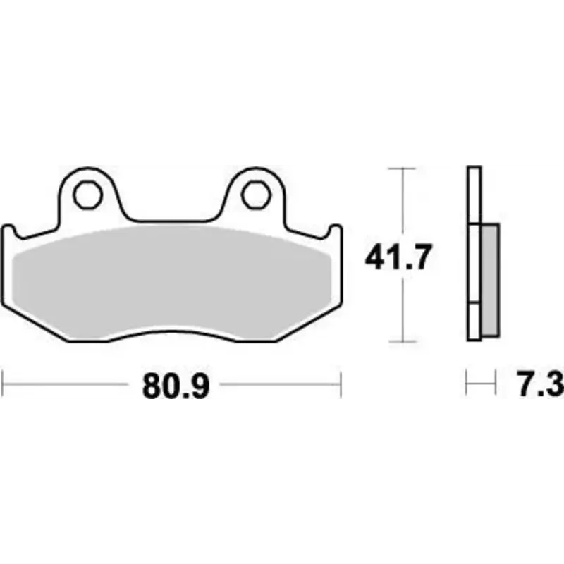 BRAKE PAD OFFROAD NITRO