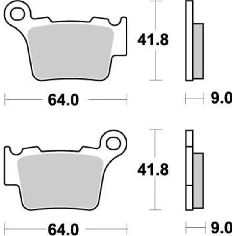 BRAKE PAD OFFROAD NITRO
