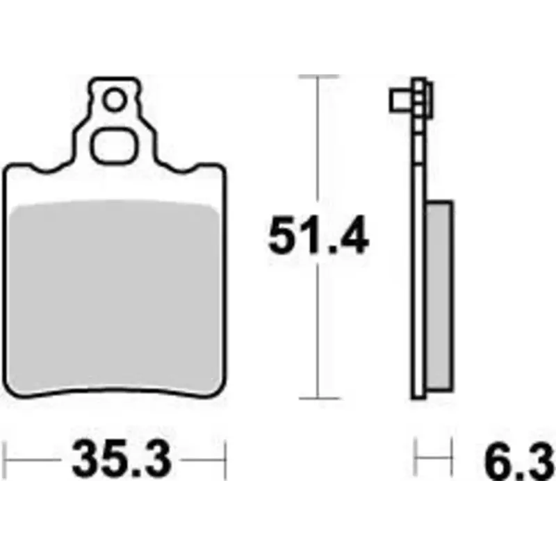 BRAKE PAD OFFROAD NITRO
