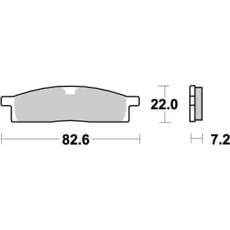 BRAKE PAD OFFROAD NITRO