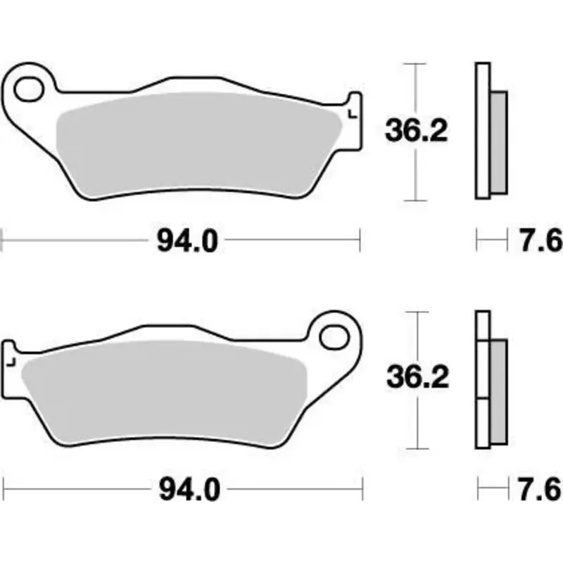BRAKE PAD OFFROAD NITRO
