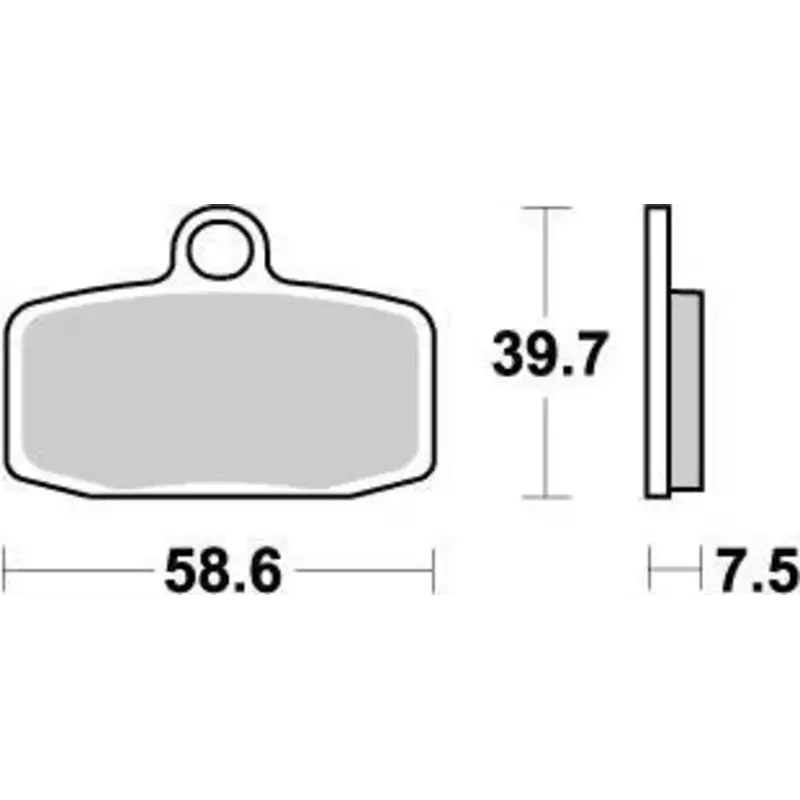 BRAKE PAD OFFROAD NITRO