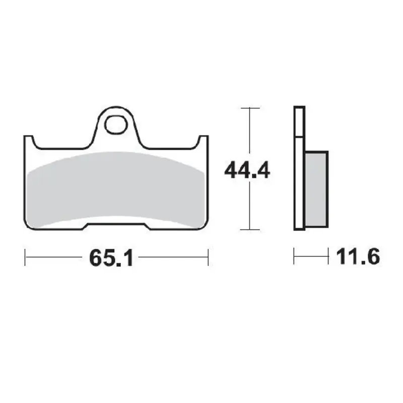 BRAKE PAD ATV NITRO