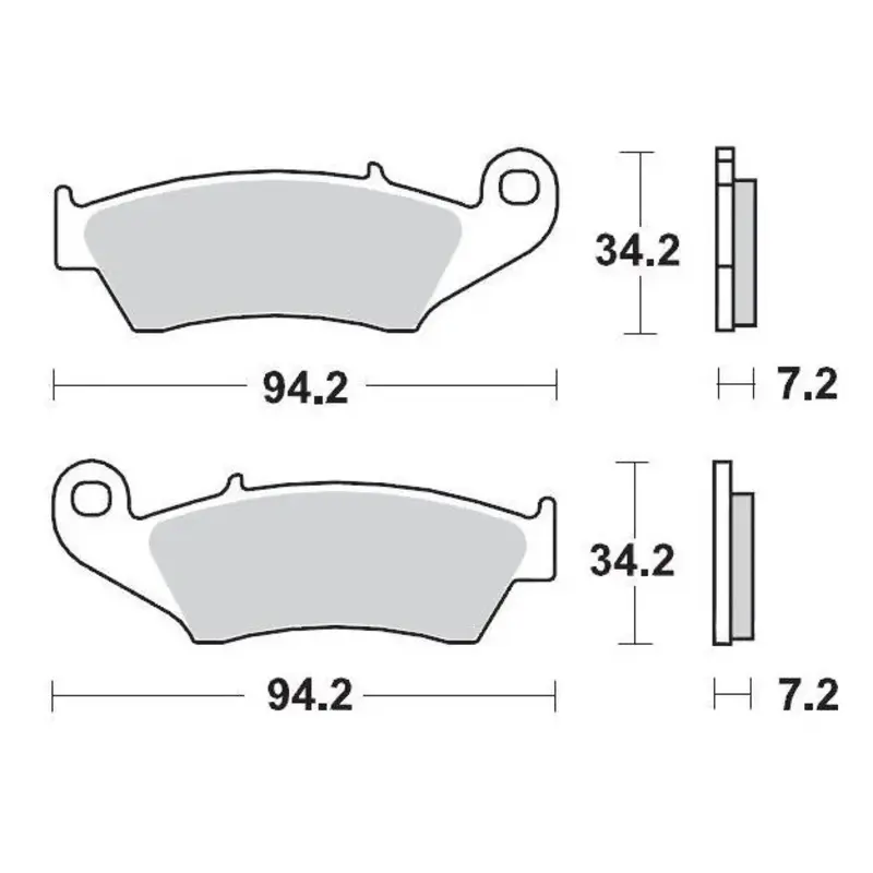 BRAKE PAD OFFROAD NITRO SPORT