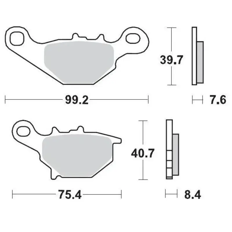 BRAKE PAD OFFROAD NITRO