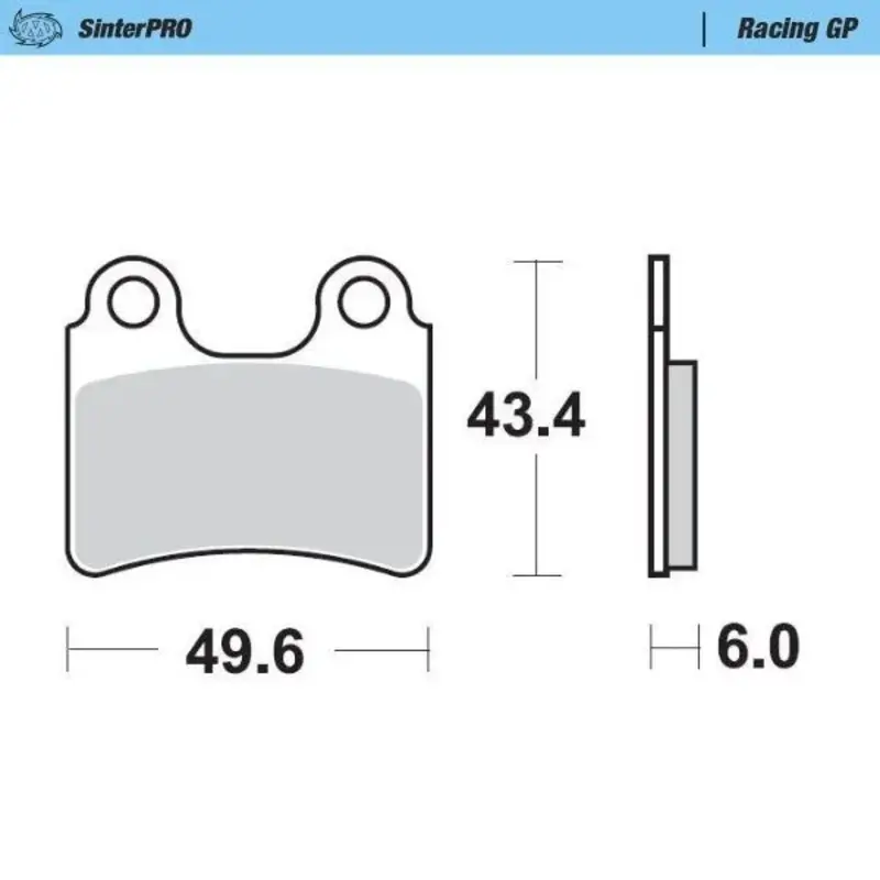 BRAKE PAD OFFROAD SINTER PRO RACING GP