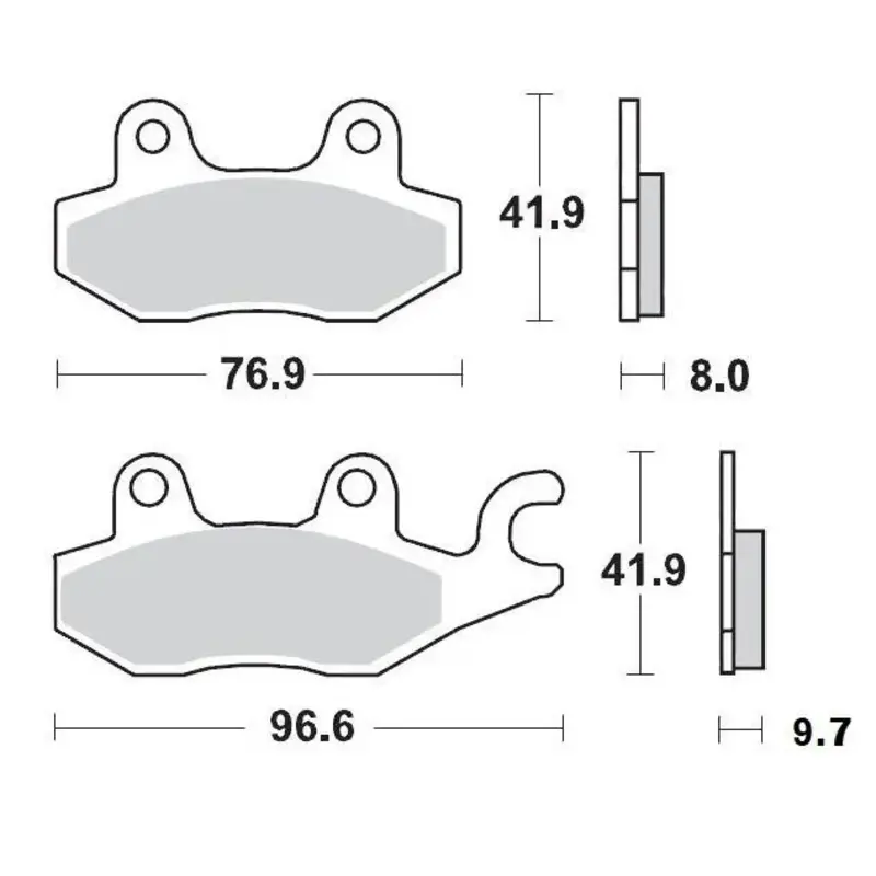 BRAKE PAD CERAMIC