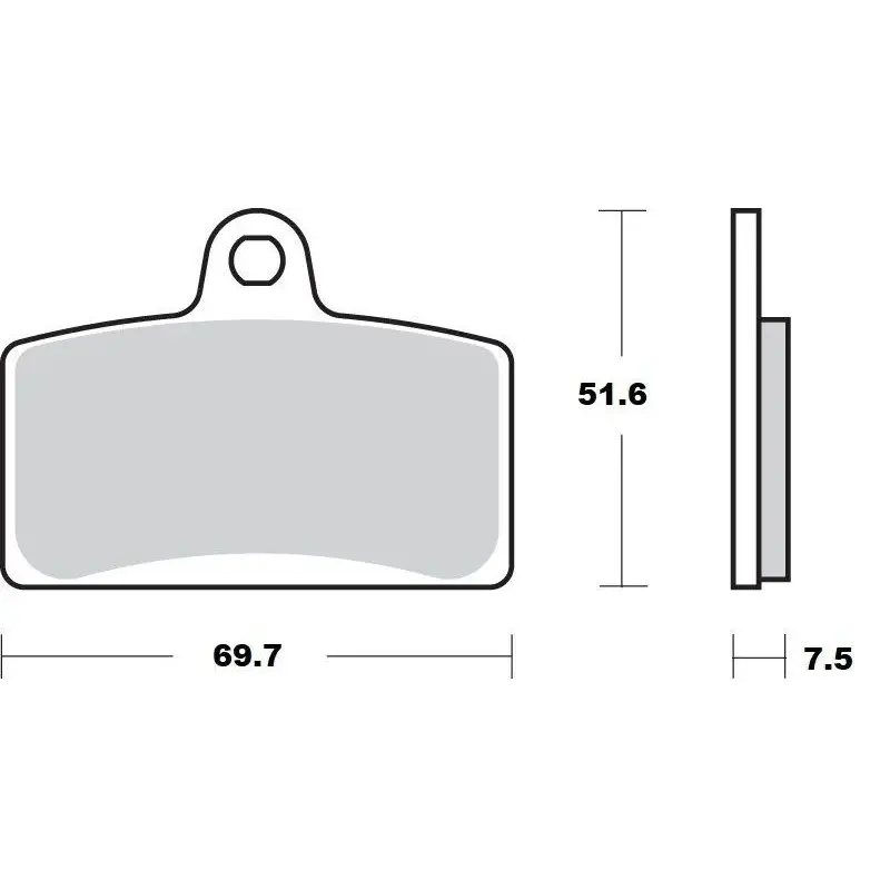 BRAKE PAD CERAMIC