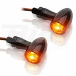 Clignotants LED V-PARTS 12V alu noir