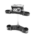 Té de fourche complet S3 Ø39mm noir Beta Evo fourche Tech