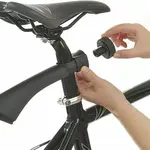 Garde-boue arrière POLISPORT Cross Country 26/27,5/29 fixation tige de selle noir