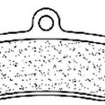 Plaquette de frein CL BRAKES E-bike ECX - 4052ECX