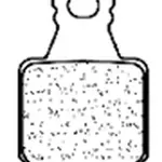 Plaquette de frein CL BRAKES E-bike ECX - 4062ECX