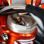 Purgeur de fourche SCAR orange M4x0,7mm fourches WP/Marzocchi/Öhlins