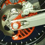 Protège-disque SCAR arrière orange