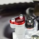 Couvercle de maitre-cylindre arrière SCAR rouge Honda