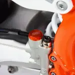 Couvercle de maitre-cylindre arrière SCAR orange KTM/Husqvarna