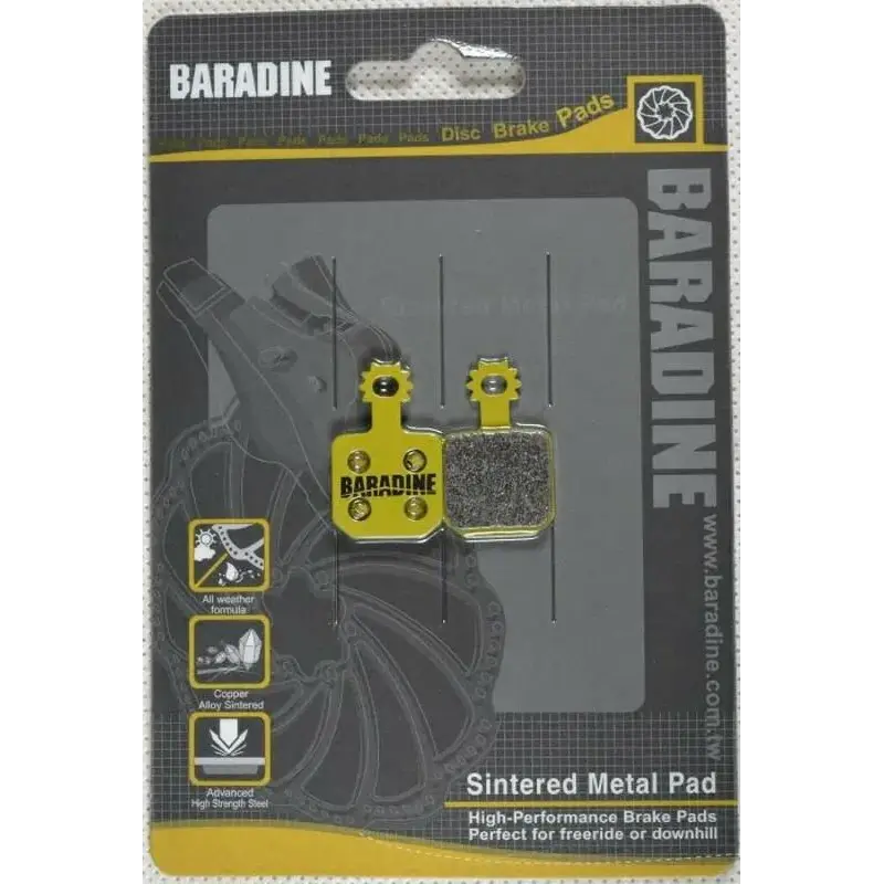 PLAQUETTES DE FREIN VÉLO V BIKE MAGURA MT7 METAL FRITTÉ