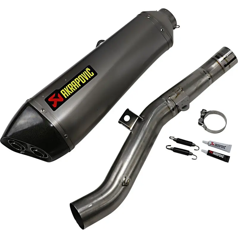 SLIP-ON LINE MUFFLER TITANIUM