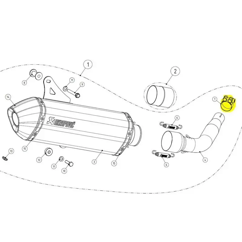 EXHAUST CLAMP STAINLESS STEEL