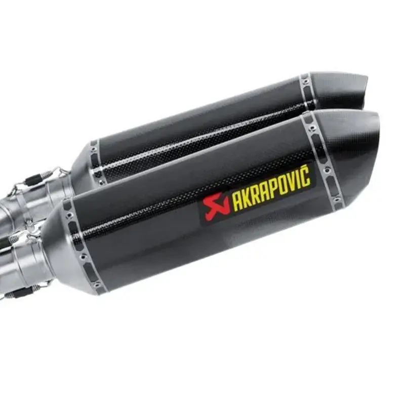 REPLACEMENT MUFFLER CARBON LEFT