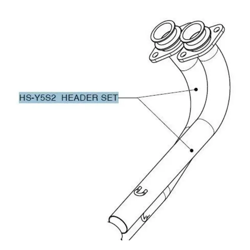 HEADER SET STAINLESS STEEL