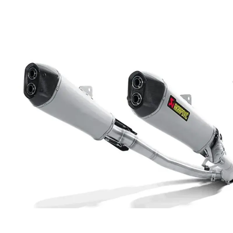 REPLACEMENT MUFFLER TITANIUM LEFT