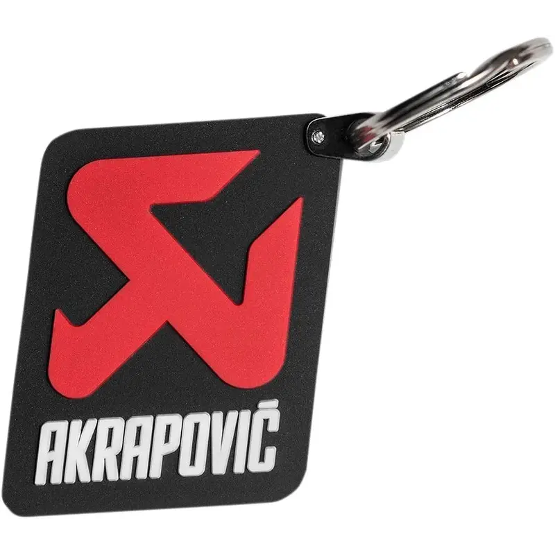 KEY-RING VERTICAL AKRAPOVIC RUBBER