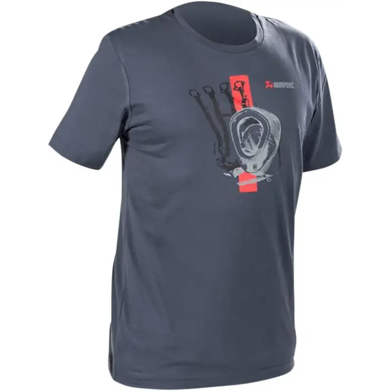 TEE MEN RD STRIP BL/GR S