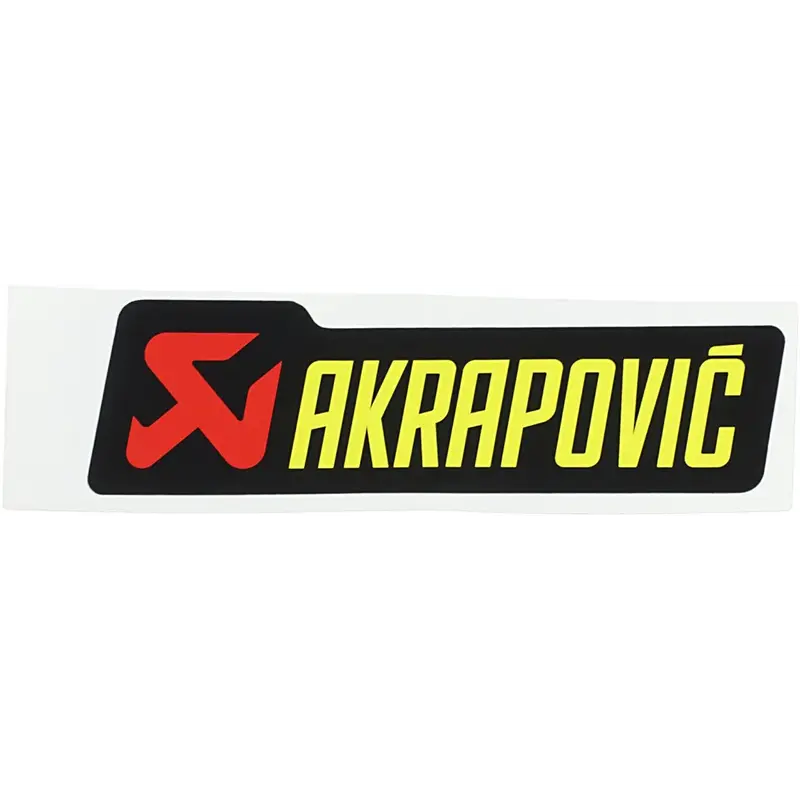 AKRAPOVIC LOGO STICKER 150 X 45 MM