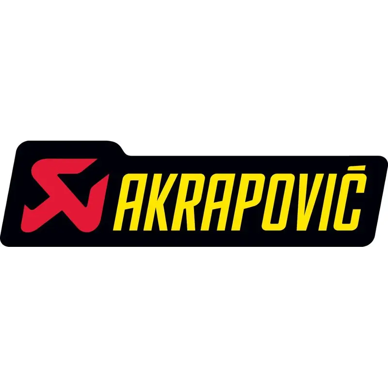 AKRAPOVIC LOGO STICKER 120 X 34,5 MM