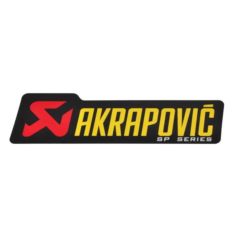 AKRAPOVIC SP LOGO STICKER 180 X 53 MM
