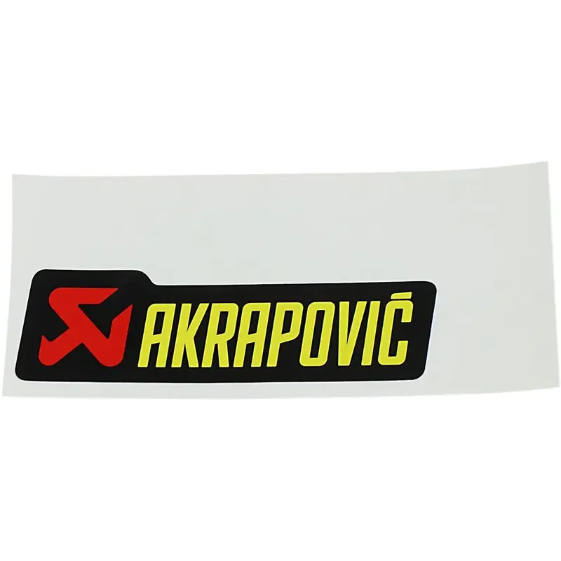 AKRAPOVIC LOGO STICKER 95 X 30 MM