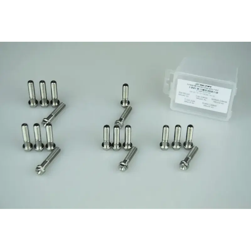 Visserie titane SCAR 18 pièces Kit vis train avant