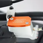 Couvercle de maitre-cylindre avant SCAR orange