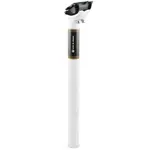 Tige de selle de vélo UNO L : 350 mm Ø27,2 Blanc / noir