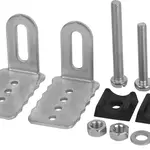 Jeu de garde-boues POLISPORT Colorado 26 - noir