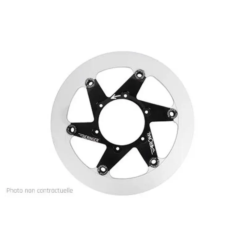 Disque de frein BERINGER Aeronal fonte flottant noir - H31FB