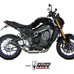 Ligne complète MIVV XM-1 - Steel Black/inox Yamaha MT-09/SP/FZ-09