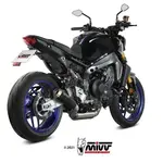 Ligne complète MIVV XM-1 - Steel Black/inox Yamaha MT-09/SP/FZ-09
