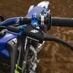 Levier repliable + cocotte universel SCAR noir - molette bleu