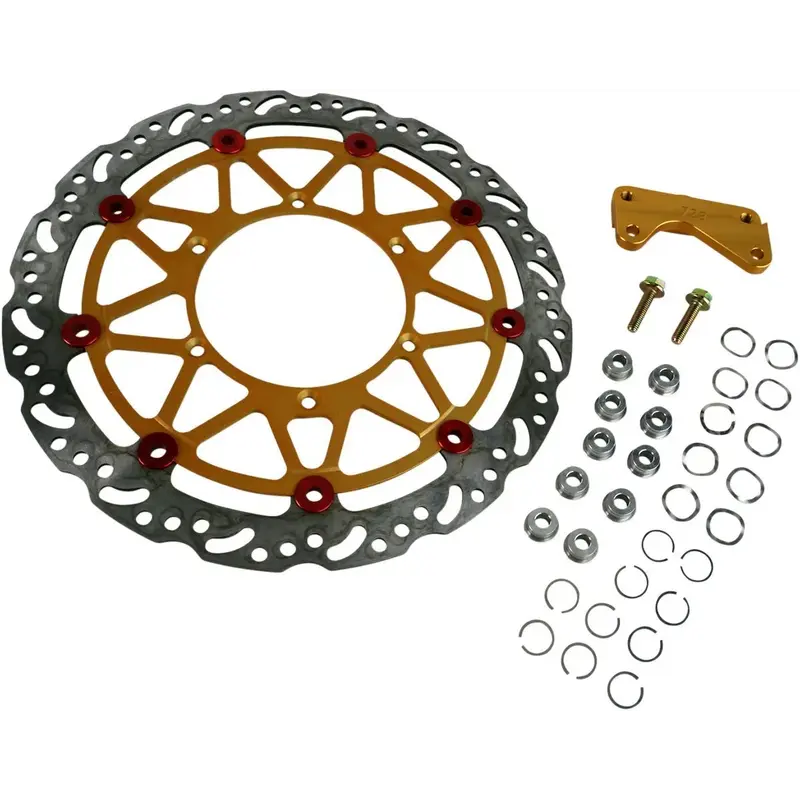 BRAKE ROTOR KIT SUPERMOTO SOLID CONTOUR