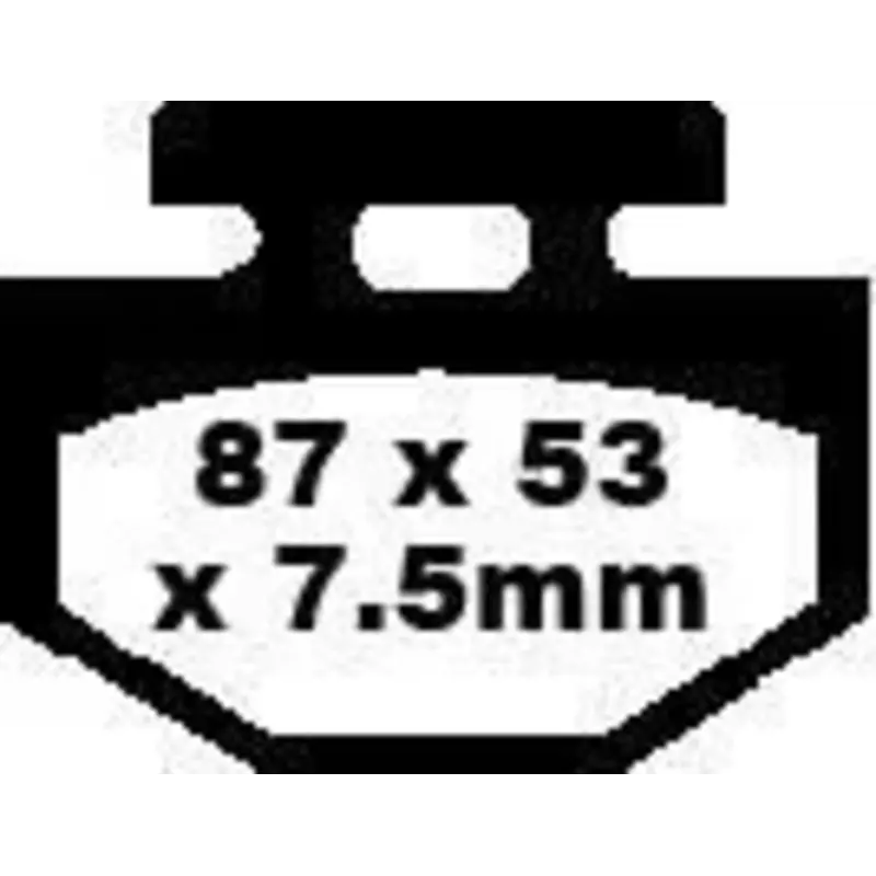 BRAKE PAD SFA SERIES ORGANIC SCOOTER