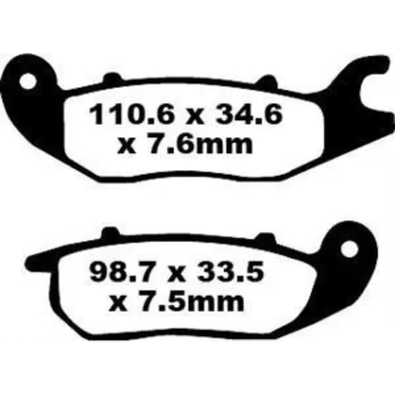 BRAKE PAD SFA SERIES ORGANIC SCOOTER