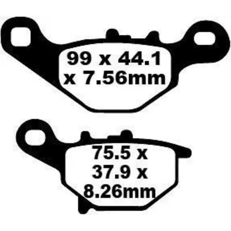 BRAKE PAD SFA SERIES ORGANIC SCOOTER