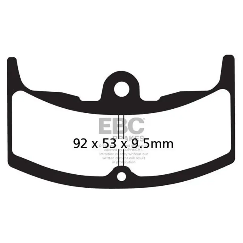 BRAKE PAD FA SERIES ORGANIC STREET