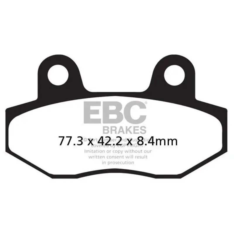 BRAKE PAD FA SERIES ORGANIC STREET