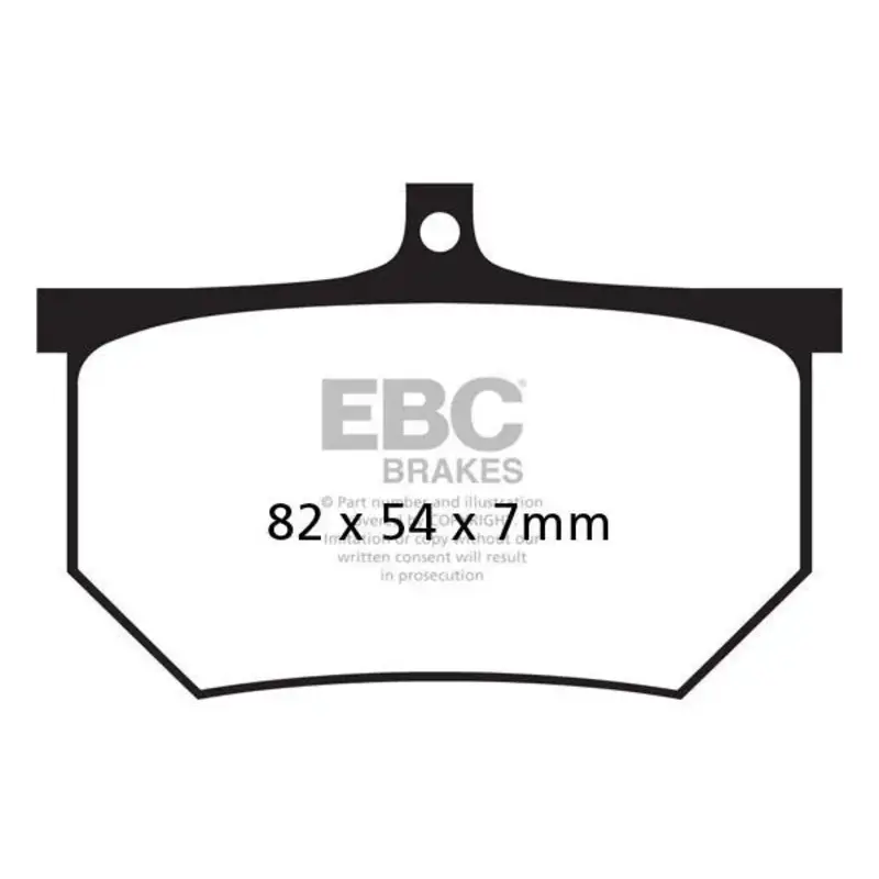 BRAKE PAD FA SERIES ORGANIC STREET